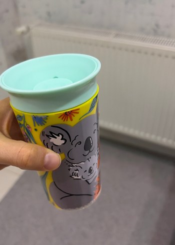 Munchkin su alıştırma bardağı Renkli Koala Desenli Çocuk suluk - Görsel 5