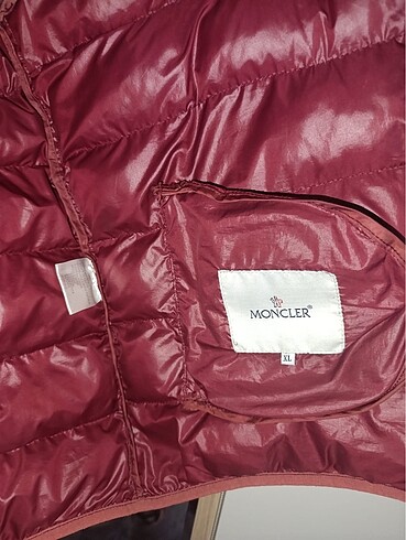 xl Beden Bordo Moncler Yelek