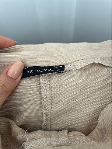 Trendyol & Milla Krem pantolon