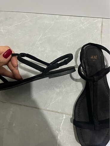 H&M Siyah sandalet