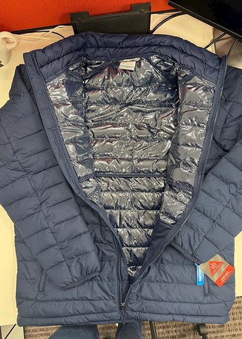 Columbia Lacivert M Beden Erkek Mont - Görsel 2