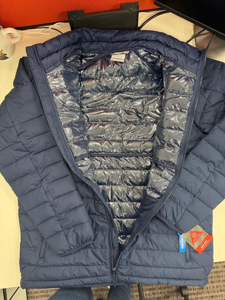 Columbia Lacivert M Beden Erkek Mont - Görsel 2