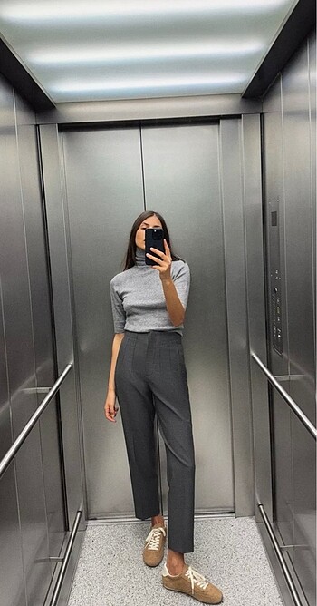 Zara Yüksek Bel Pantolon