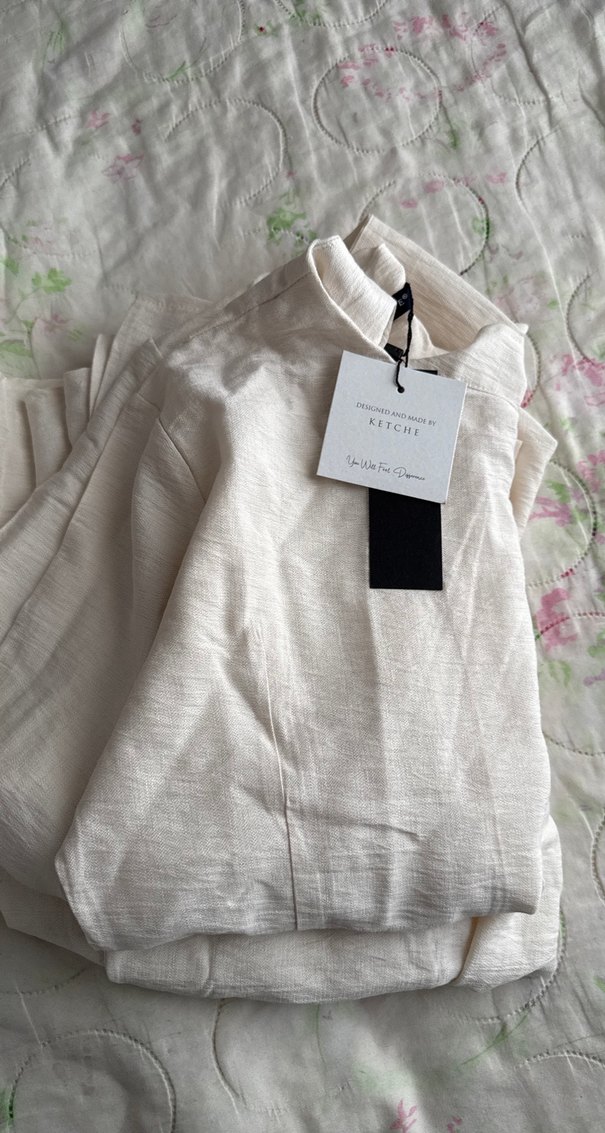 Mira Keten Bohem Uzun Elbise - Görsel 2