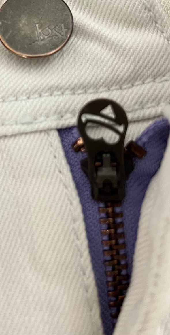 Vintage Beyaz Nakışlı Mini Şort - Görsel 4