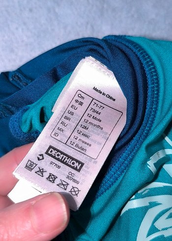 Erkek Çocuk Turkuaz Kısa Kollu Mayo - Görsel 3