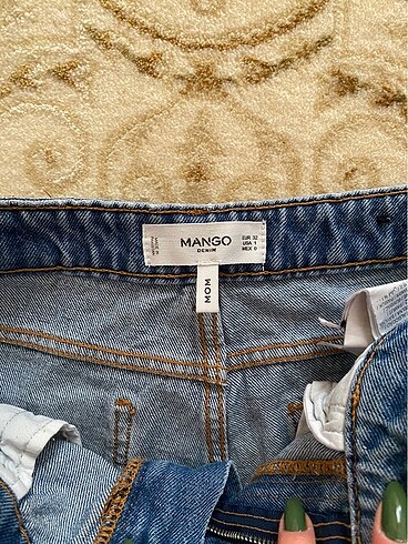 Mango Mango 34 beden yirtik jean