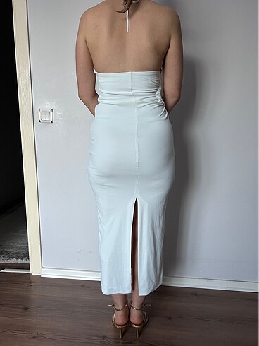 xs Beden Zara beyaz elbise xs