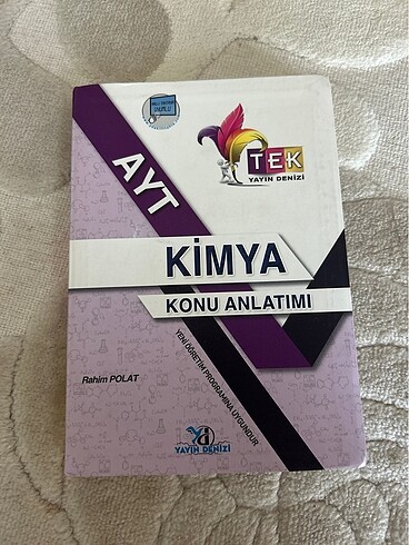Ayt kimya konu anlatımlı el kitabı