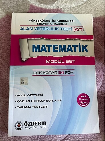 Özdevir yayınları ayt föy