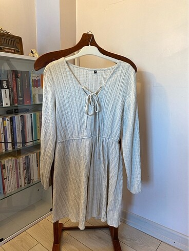 Trendyol ekru elbise/ tunik
