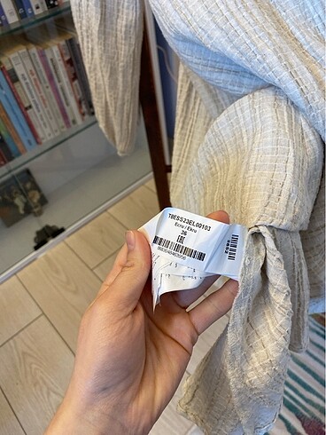 36 Beden Trendyol ekru elbise/ tunik
