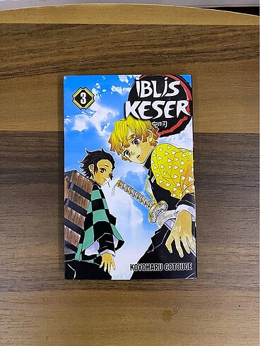 İblis Keser (Demon Slayer) 3 Manga