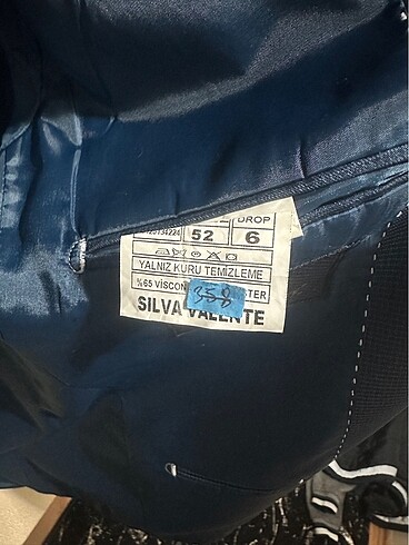 52 Beden Takım elbise