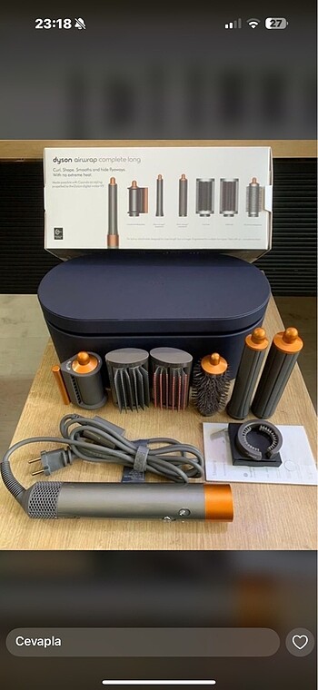Dyson Saç Şekillendirici Gold