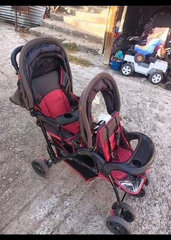 İkiz Bebek Arabası - Görsel 2