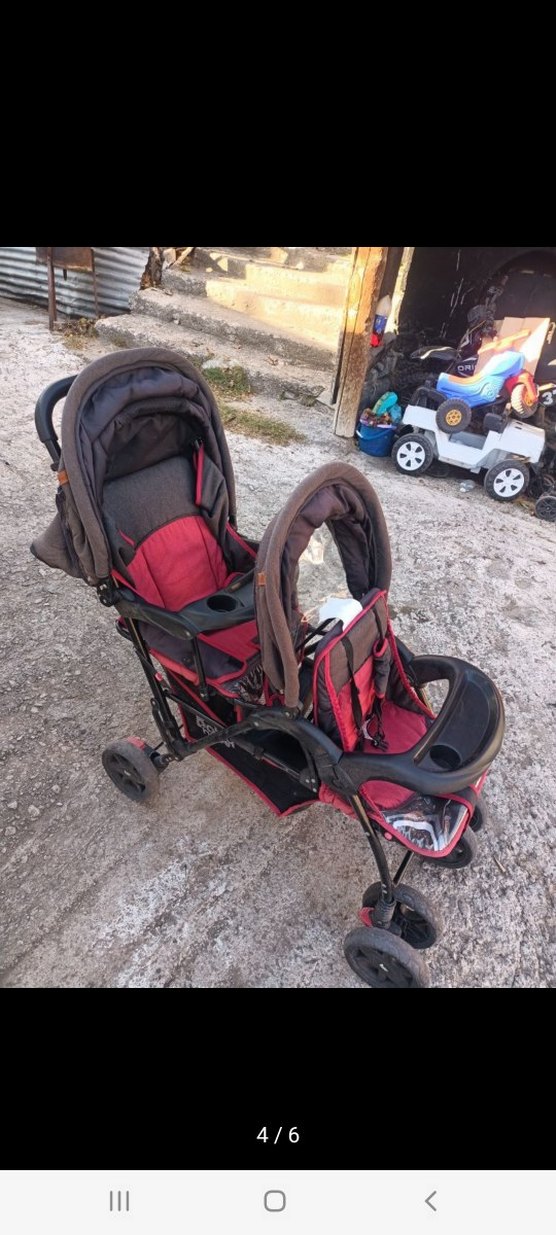 İkiz Bebek Arabası - Görsel 2