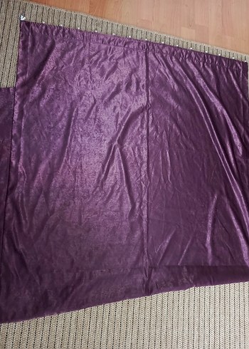 Parlak Mor Bohem Tarzı Perde - Görsel 4