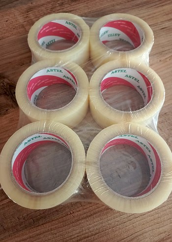 Bej Paketleme Bandı 6'lı Set
