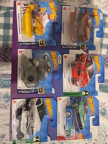  Hotwheels regular modeller
