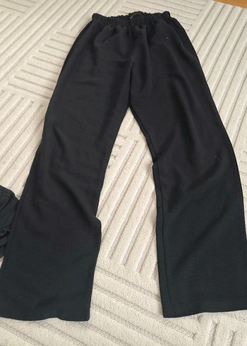 Siyah Baskılı Kadın tişört ile pijama M beden - Görsel 3