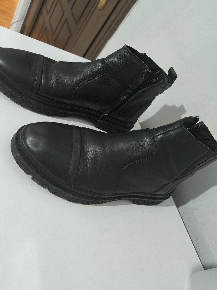 Siyah Erkek Kauçuk Bot 44 numara - Görsel 2