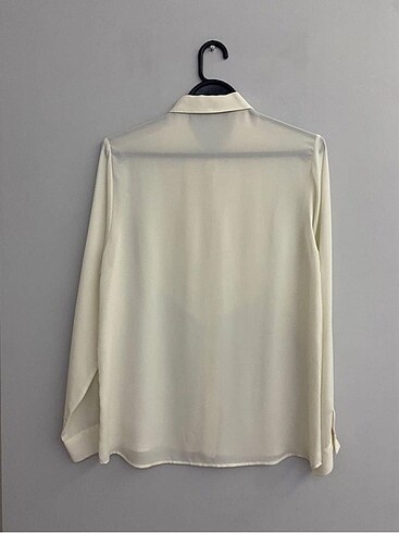 Zara Zara krem bluz/gömlek