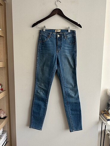 Rollas high waisted skinny jean kot