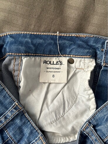 s Beden mavi Renk Rollas high waisted skinny jean kot