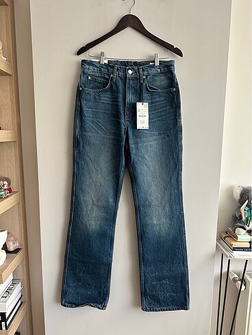 Zara Zara bootcut high waisted jeans kot