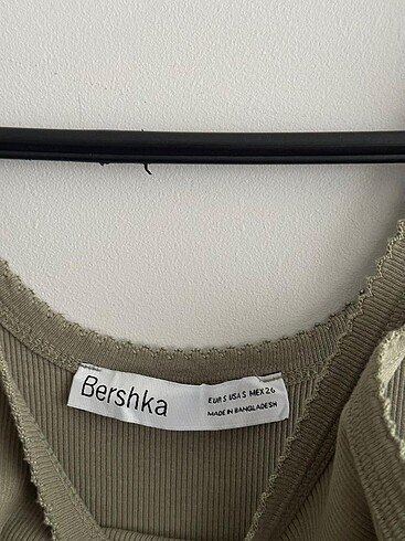 Bershka Bershka khaki mini elbise