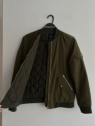 Zara haki bomber ceket