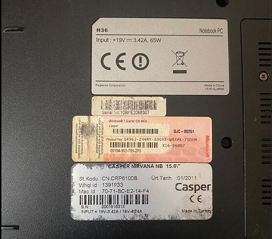 Beden CASPER NİRVANA NB