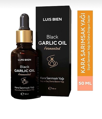 Luis Bien Kara Sarımsak Yağı