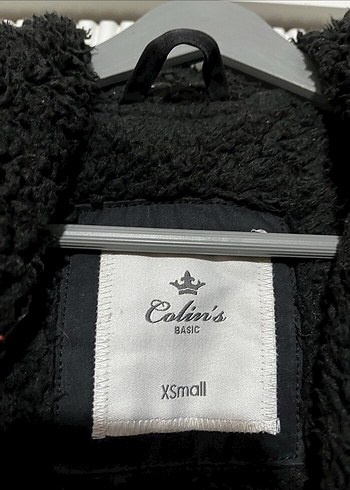 xs Beden Colins Siyah Kadın Ceket Mont Kaban Xs Beden