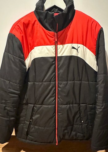 Kırmızı Siyah Puma Erkek Mont - Görsel 4
