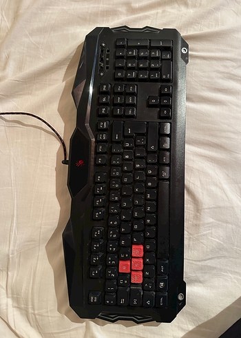 Kablolu Siyah Gaming Klavye - Görsel 4