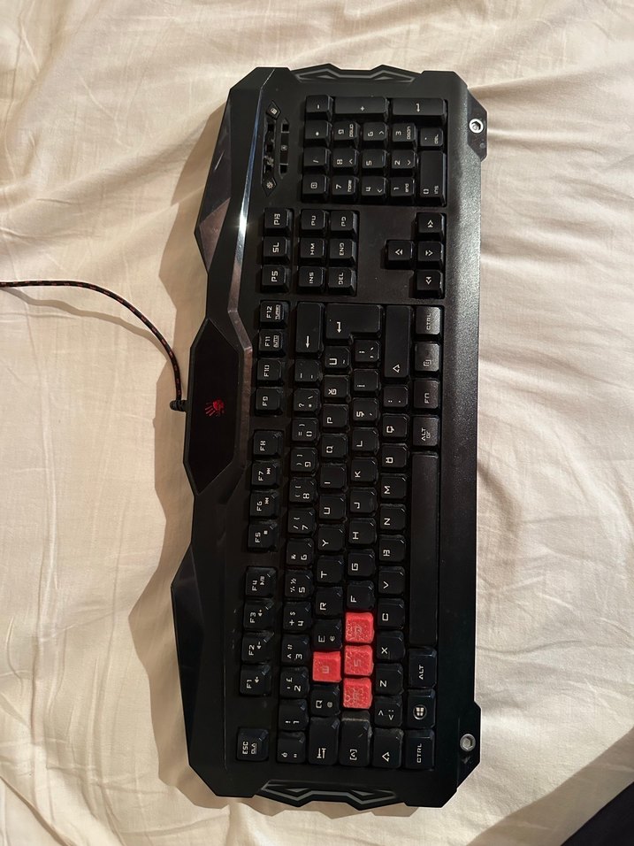 Kablolu Siyah Gaming Klavye - Görsel 4