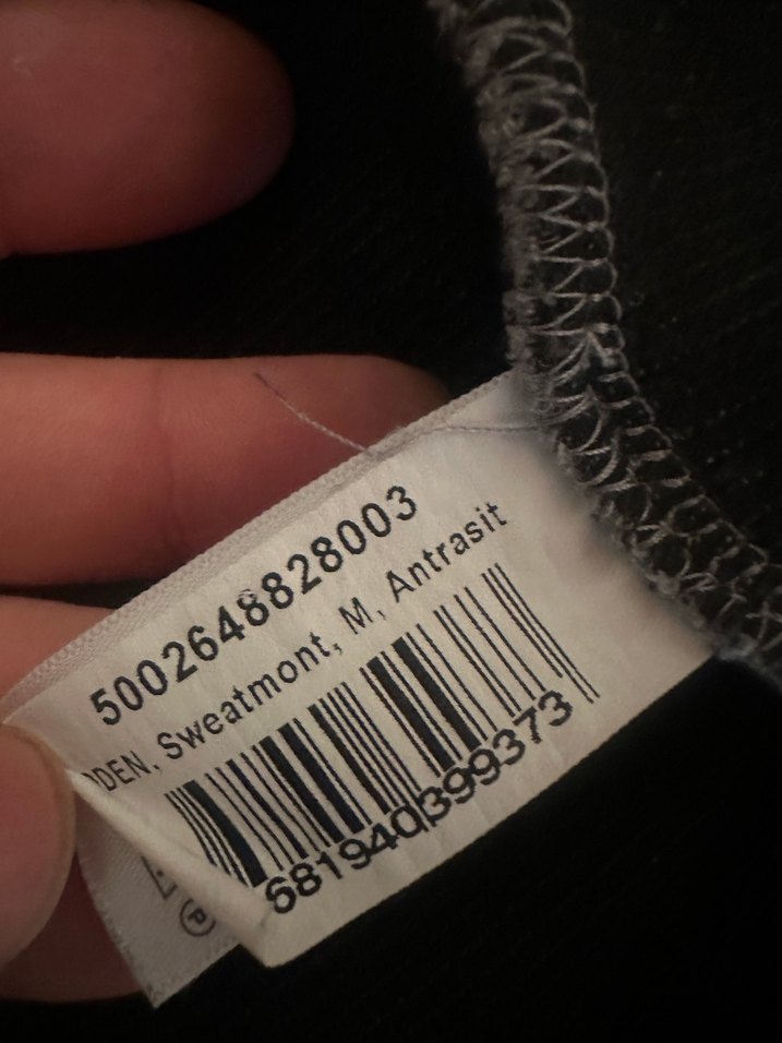 Erkek Gri Kapüşonlu Fermuarlı Sweatshirt - Görsel 5