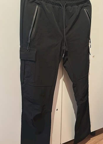 Fermuarlı Siyah Erkek Outdoor Eşofman - Görsel 2