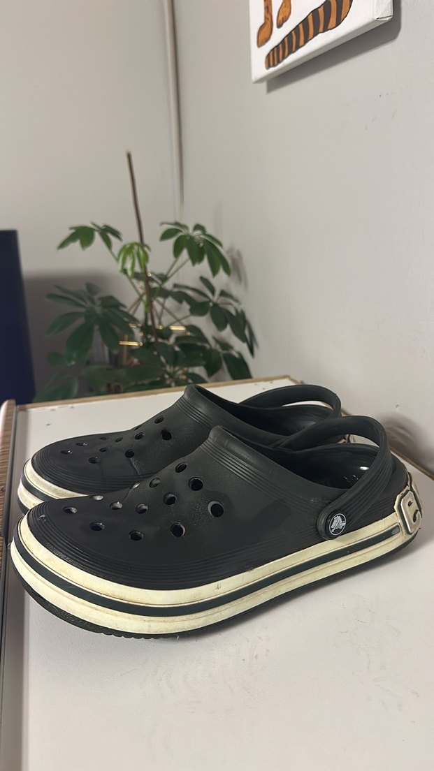 Erkek Siyah Minimalist Tokalı Terlik - Görsel 3