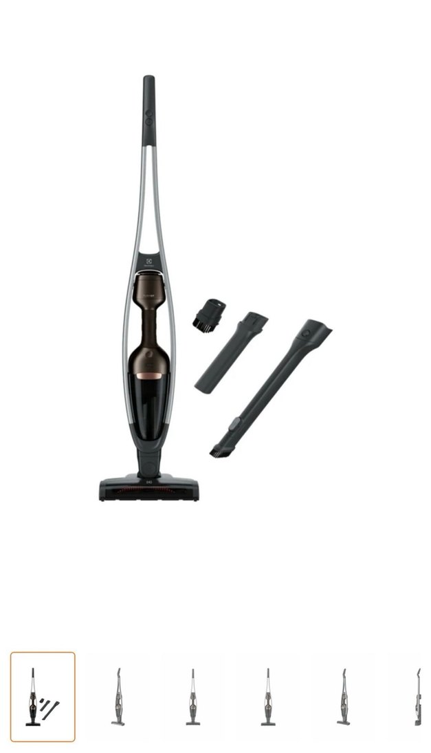 Gri Electrolux Dik Elektrikli Süpürge - Görsel 2