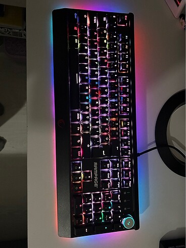 Rampage RGB RAMPAGE KLAVYE BLUE SWITCH
