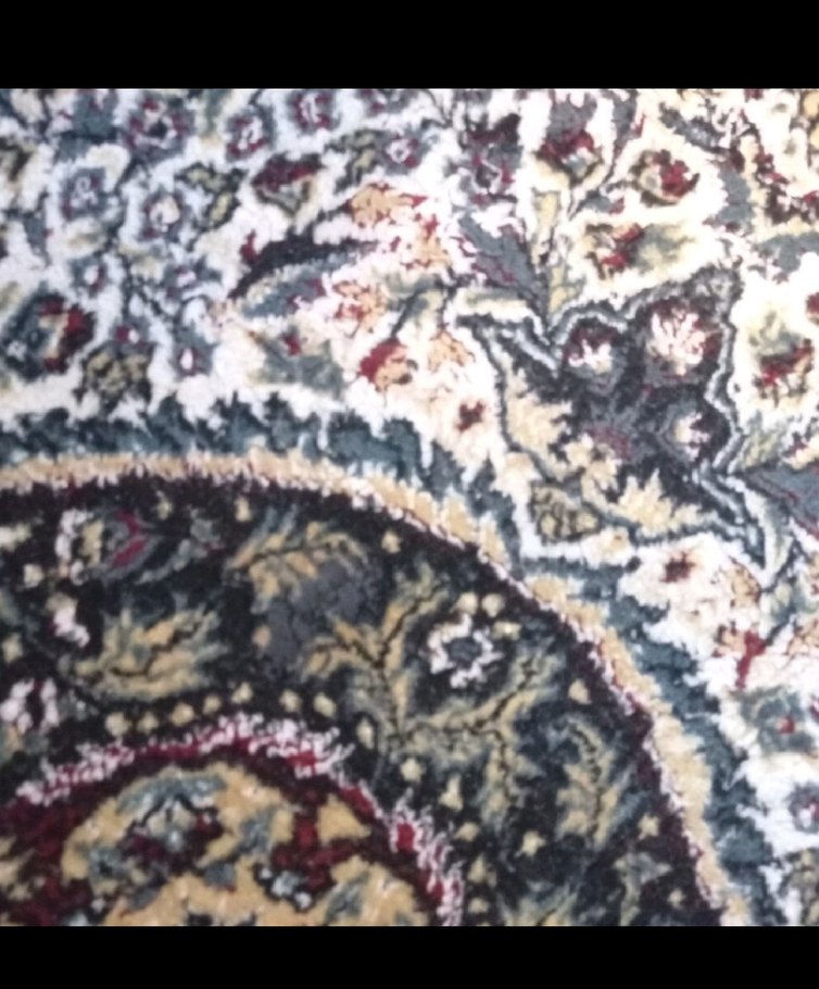 Koyu Bordo Desenli Klasik Halı - Görsel 4