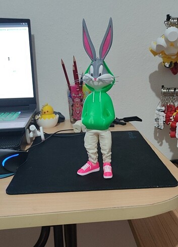 Bugs bunny Tavşan 3D baskı 