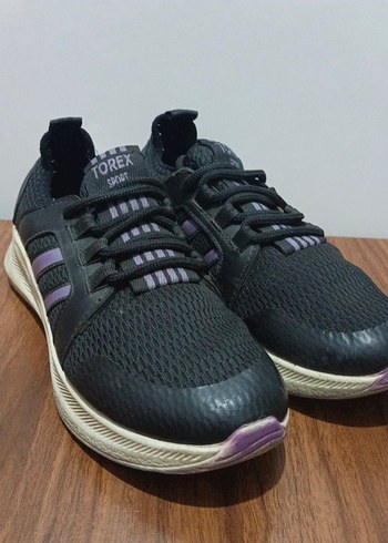 Siyah Bağcıklı Spor Ayakkabı - Görsel 3