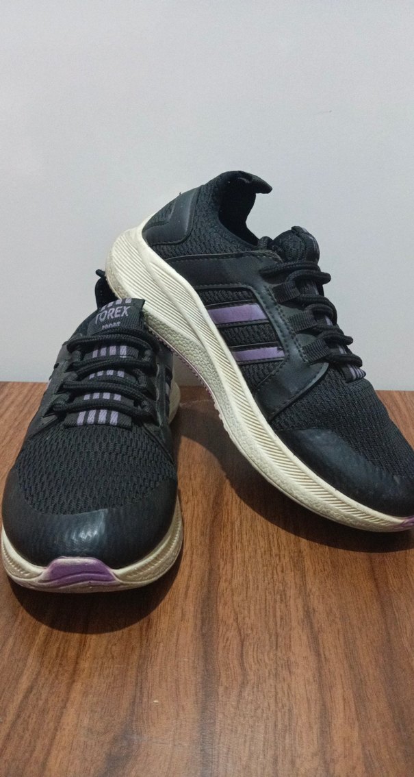 Siyah Bağcıklı Spor Ayakkabı - Görsel 2