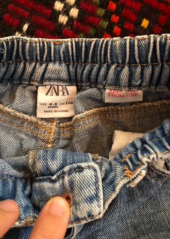 Zara Bol Kesim Erkek Kot Pantolon