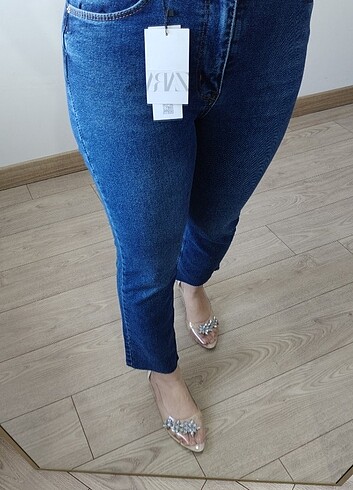 diğer Beden Zara paçası kesik Jean