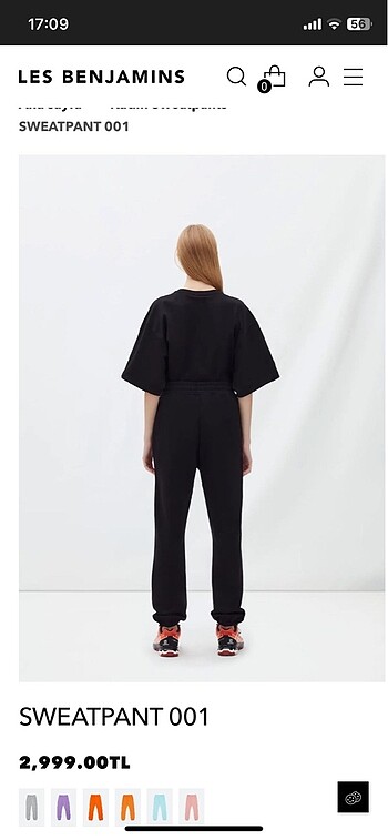 s Beden Les benjamins (void model) jogger
